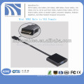 Black Mini HDMI VGA Converter Adapter Chipset embutido para PC Laptop